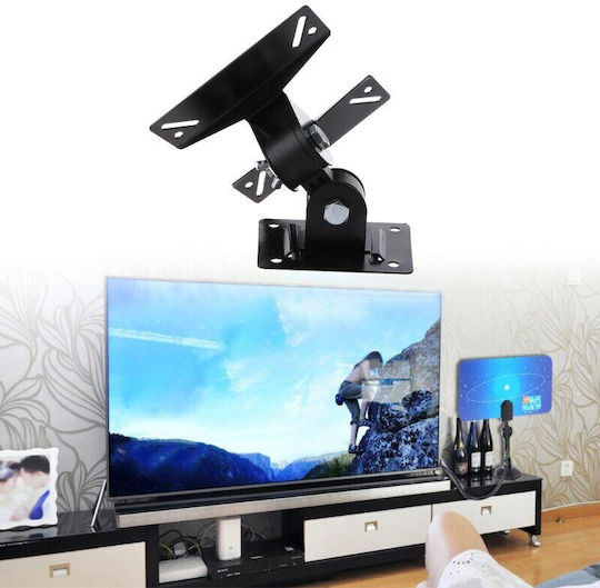 Suport TV Universal de Perete 14-24 Inch Telescopic Rotativ Capacitate 15 Kg