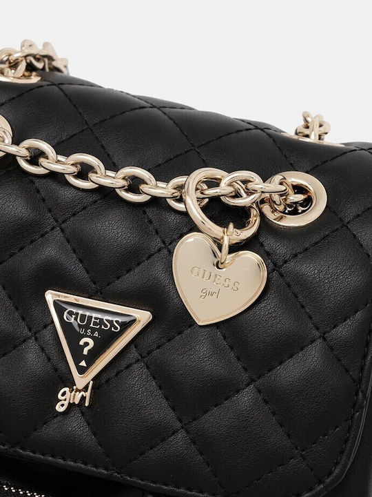 Guess Kids Bag Backpack Black 24cmx23cmx12cmcm