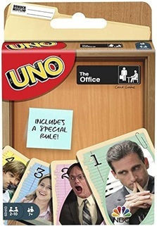 Настолна игра The Office Edition - UNO за 2-10 играчи 7+ години Mattel