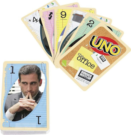 Настолна игра The Office Edition - UNO за 2-10 играчи 7+ години Mattel