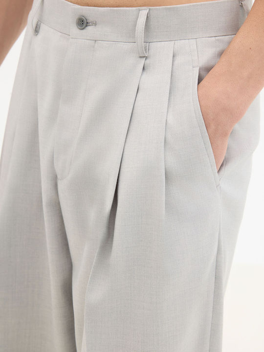 Herrenhose Elastisches Grau