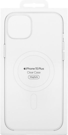 Apple Back Cover Plastic Transparent (iPhone 15 Plus)