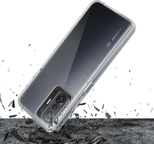 3MK Clear Back Cover Σιλικόνης 1.2mm Διάφανο (Xiaomi 11T / 11T Pro)