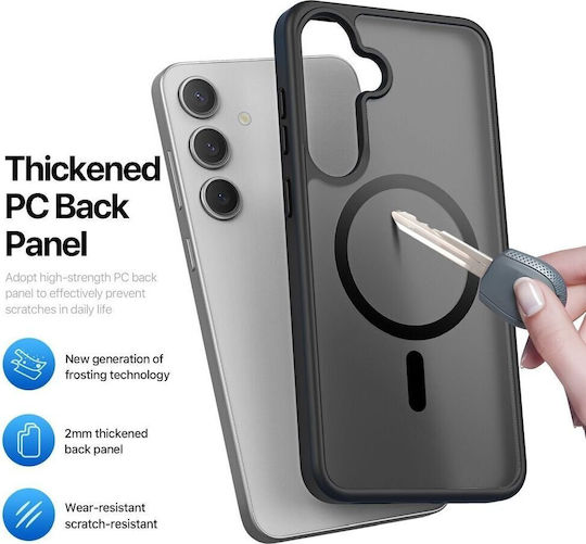 Dux Ducis Yind Back Cover Πλαστικό / Σιλικόνης Μαύρο (Galaxy S25+)
