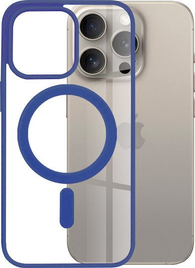 Techsuit Protective Back Cover Silicone Blue (iPhone 15 Pro Max)