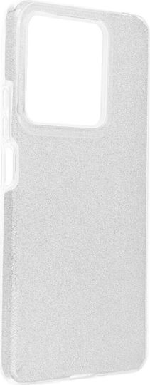 Shining Back Cover Σιλικόνης / Πλαστικό Ασημί (Redmi Note 13 5G)
