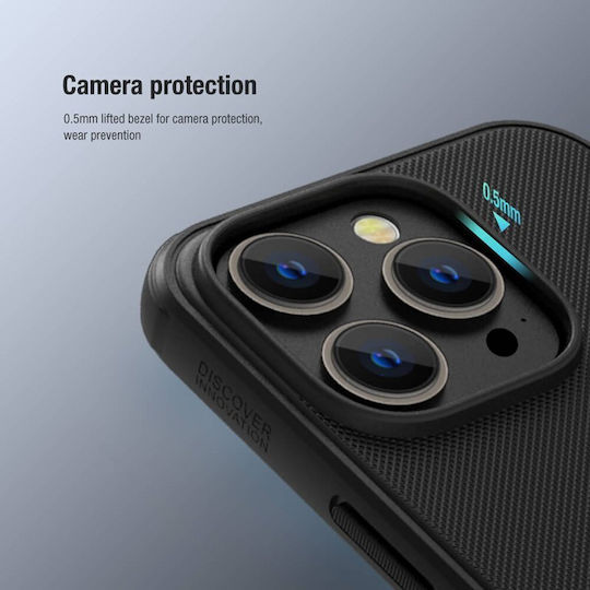 Nillkin Super Frosted Pro (Without Logo Cut) Back Cover Σιλικόνης Μπλε (iPhone 14 Pro)