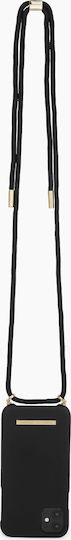 iDeal Of Sweden Back Cover Plastic with Strap Jet Black (iPhone 12 Pro Max)