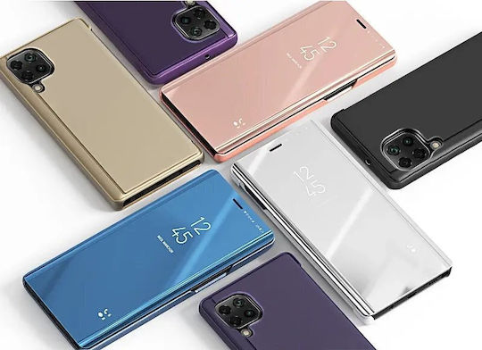 Hurtel Clear View Book Πλαστικό Μαύρο (Galaxy A22 5G)