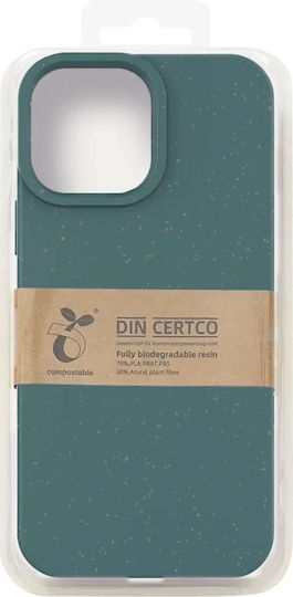 Hurtel Eco Back Cover Plastic 2mm Green (iPhone 12 Pro Max)