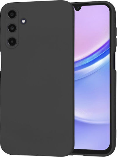 Techsuit Задна корица Силикон Черен (Galaxy A15)