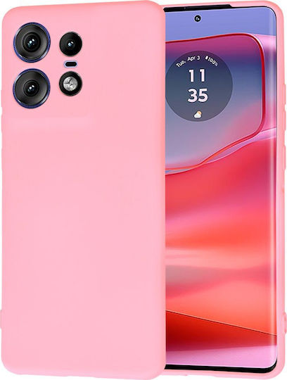 Techsuit Back Cover Σιλικόνης Ροζ (Motorola Edge 50 Pro)