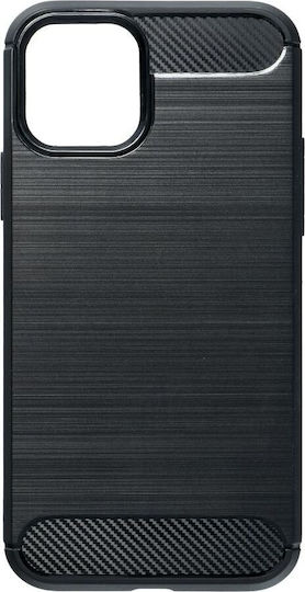 Forcell Carbon Back Cover Silicone Black (Redmi Note 11 / 11S 4G)