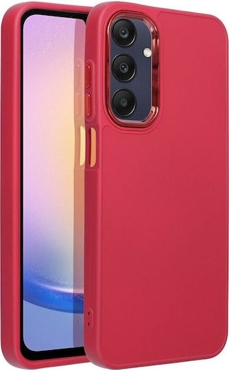 Samsung Umschlag Rückseite Kunststoff Lila (Samsung A25)