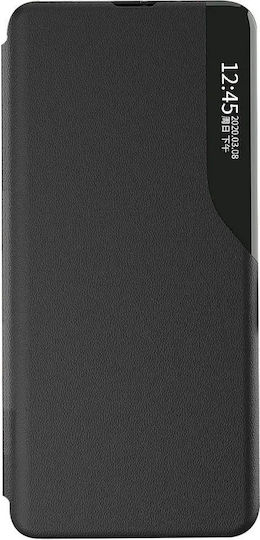 Hurtel View Buchen Sie Synthetisches Leder Schwarz (Redmi Note 11 Pro+ 5G)