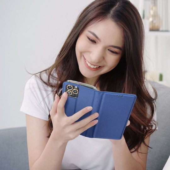 Book Μεταλλικό Navy Μπλε (Redmi 13C 4G / Poco C65 4G)