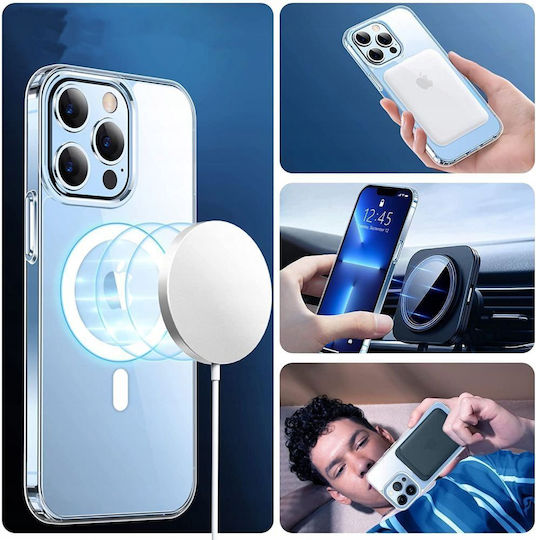 Tech-Protect Flexair Hybrid Magsafe Back Cover Silicone Transparent (iPhone 14)
