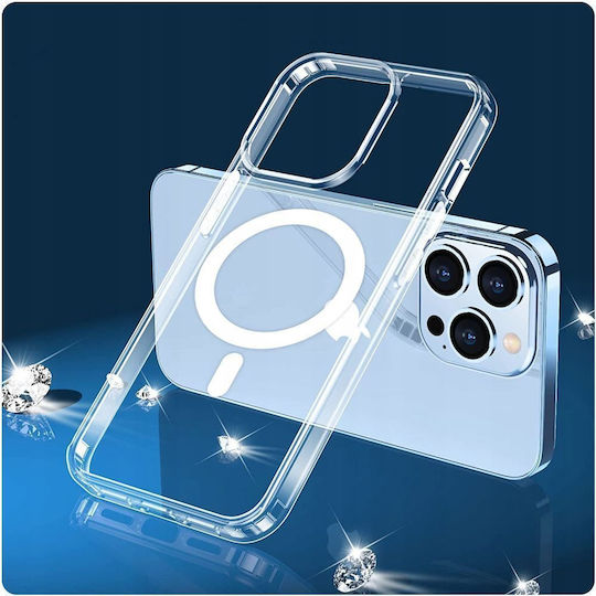Tech-Protect Flexair Hybrid Magsafe Back Cover Σιλικόνης Διάφανο (Galaxy S22 5G)
