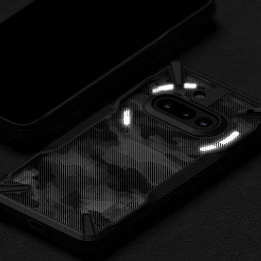 Ringke Fusion X Back Cover Silicone 2mm with Strap Black (Huawei P10 Lite / Honor 10)