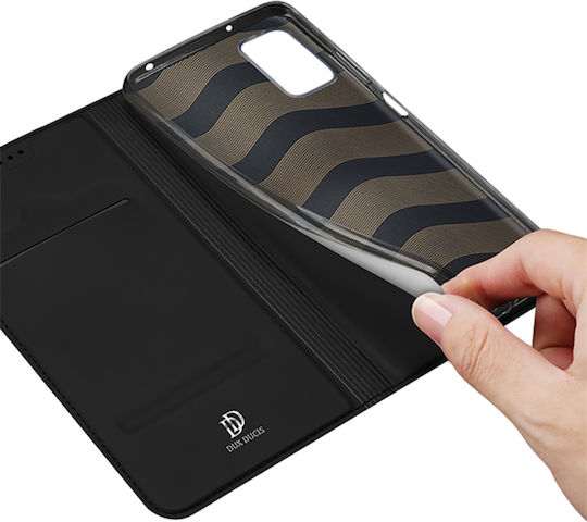 Dux Ducis Skin Pro Wallet Δερματίνης Μαύρο (Xiaomi Poco Μ5)