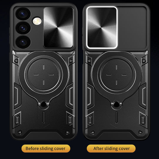 Techsuit Back Cover Metallic Black (Oppo A5 Pro)