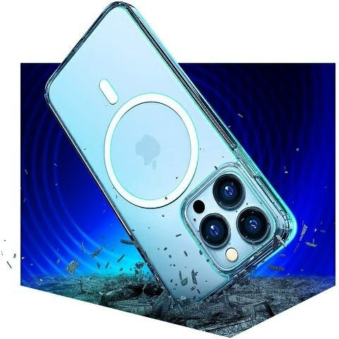 3MK MagCase Back Cover Σιλικόνης 1.5mm Διάφανο (iPhone 12 Pro Max)