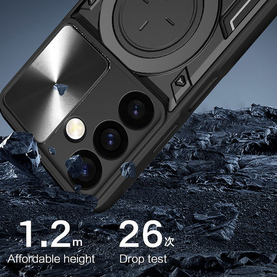 Techsuit Back Cover Metallic Black (Oppo A5 Pro)