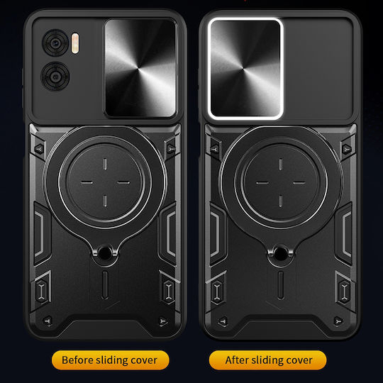 Techsuit Back Cover Σιλικόνης Μαύρο (Moto G72)