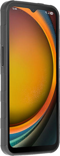 Techsuit Carbon Back Cover Silicone Black (Galaxy XCover7)