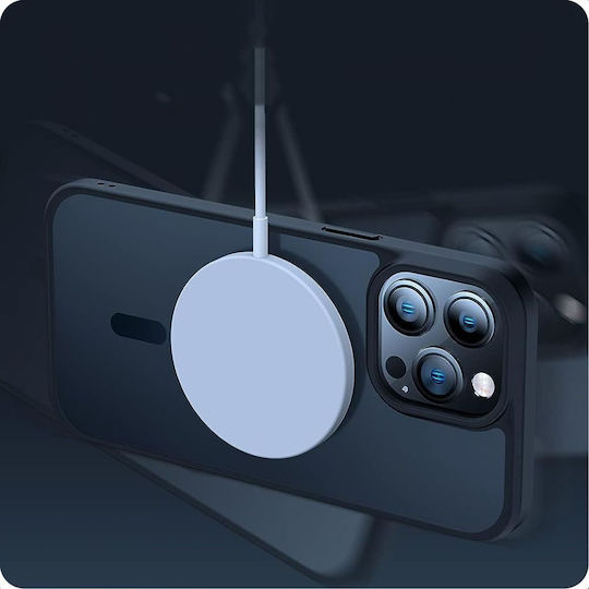 Tech-Protect Magmat Back Cover Silicon / Plastic Negru (iPhone 15 Pro)