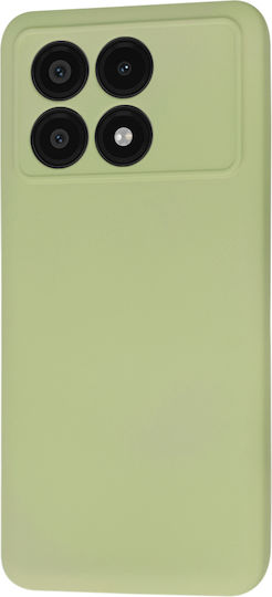 Techsuit Задна корица Силикон Зелен (Poco X6 Pro)