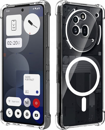 Techsuit Bumper Silicon Transparent (Nothing Phone (3a) Pro)