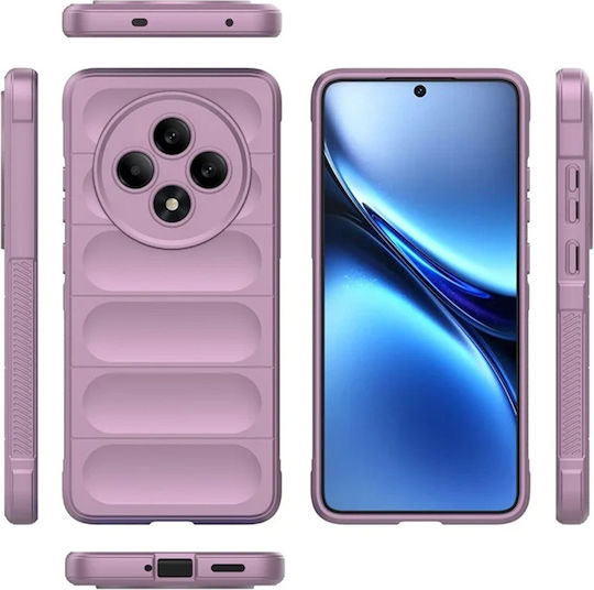 Techsuit Shield Back Cover Σιλικόνης Μαύρο (Oppo Reno12 F 4G - Techsuit)