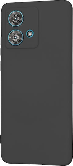 Techsuit Back Cover Σιλικόνης Μαύρο (Motorola Edge 40 Neo)