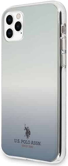 U.S. Polo Assn. Gradient Pattern Back Cover Σιλικόνης Μπλε (iPhone 11 Pro Max)