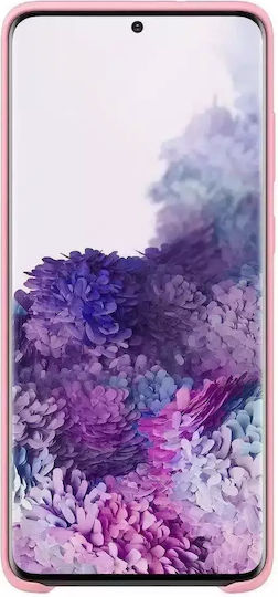 Hurtel Soft Flexible Rubber Umschlag Rückseite Silikon Blau (Galaxy S21+ 5G)