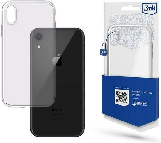 3MK Clear Back Cover Silicone 1.2mm Transparent (iPhone XR)