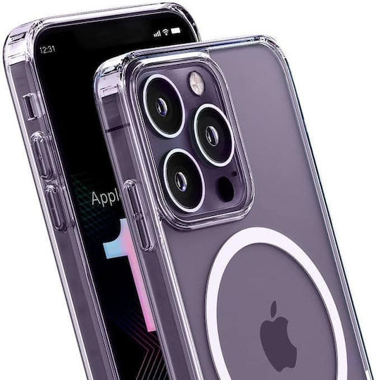 3MK MagCase Задна корица Силикон Прозрачен (iPhone 14 Pro Max)