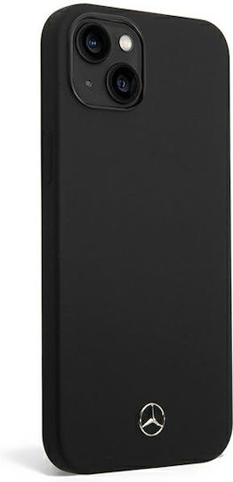 Mercedes-Benz Silicone Line MagSafe Back Cover Σιλικόνης Μαύρο (iPhone 14 Plus)