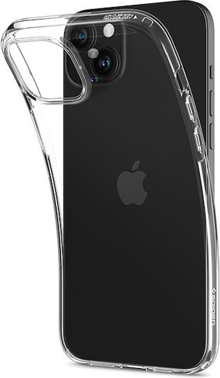 Spigen Liquid Crystal Задна корица Силикон Clear (iPhone 15 Plus)