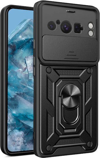 Techsuit Shield Задна корица Пластмаса / Силикон Черен (Google Pixel 8 Pro)