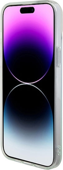 Guess Iml Iridescent Magsafe Back Cover Πλαστικό Τιρκουάζ (iPhone 15 Pro Max)