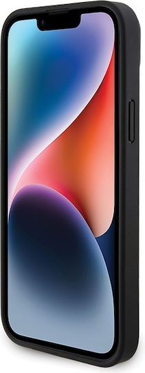 BMW Back Cover Δερμάτινο Μαύρο (iPhone 15 Plus)