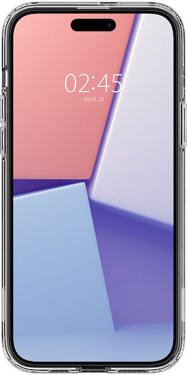 Spigen Ultra Hybrid S (MagFit) Back Cover Plastic Crystal Clear (iPhone 15 Plus)