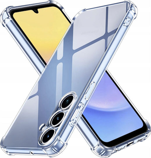 Techsuit Shockproof Clear Back Cover Σιλικόνης Διάφανο (Samsung Galaxy A15)
