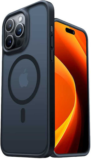 Torras Guardian-mag Back Cover Tempered Glass Magnetic Black (iPhone 15 Pro)