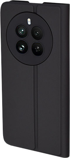 Techsuit Book Σιλικόνης Μαύρο (Realme 12 Pro)