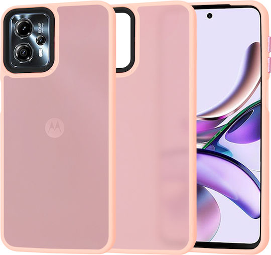 Techsuit Halofrost Back Cover Σιλικόνης Ροζ (Moto G13)