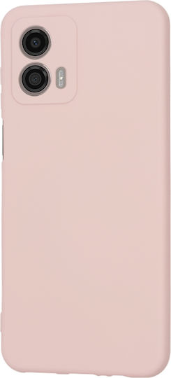 Techsuit Back Cover Σιλικόνης Ροζ (Moto G53)