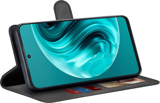 Techsuit Книга Силикон Черен (Huawei Nova 12i)